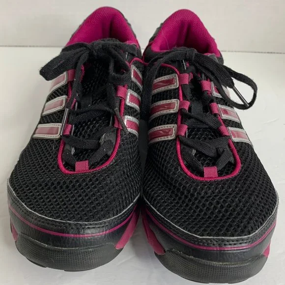 adidas | Shoes | Adidas 3d Cushion Torsion System Athletic Shoes Womens  Blackpurple Size 7 2 | Poshmark